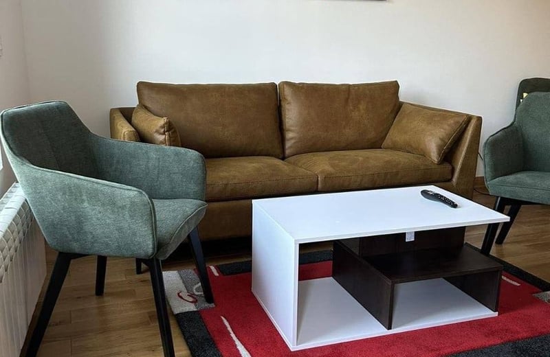 Rental of a stylish 2-room apartment, 44 m², central Belgrade, Serbia